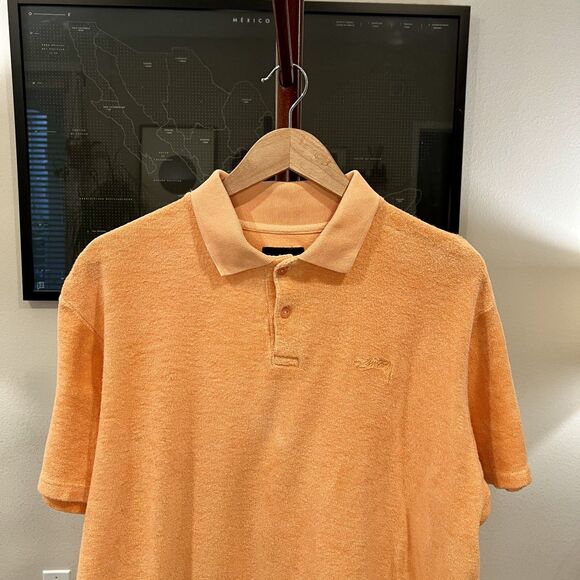 Stussy - Terry Polo (#1140011) - Peach - Picture 4 of 7